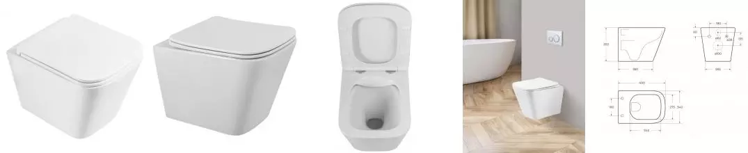 Подвесной унитаз безободковый «Belbagno» Ardente-R BB520CHR/SC с горизонтальным выпуском белый с сиденьем дюропласт с микролифтом белое Подвесной унитаз безободковый «Belbagno» Ardente-R BB520CHR/SC с горизонтальным выпуском белый с сиденьем дюропласт с микролифтом белое