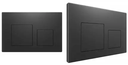 Кнопка смыва «Terminus» Classic 82K24х16V пластик воронёная сталь Кнопка смыва «Terminus» Classic 82K24х16V пластик воронёная сталь