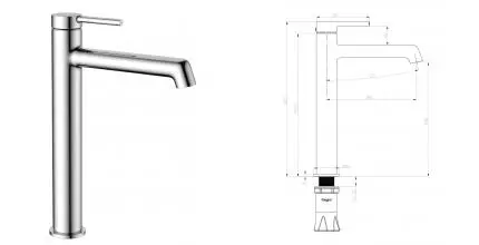 Смеситель для раковины «Raglo» R20.15 хром Смеситель для раковины «Raglo» R20.15 хром