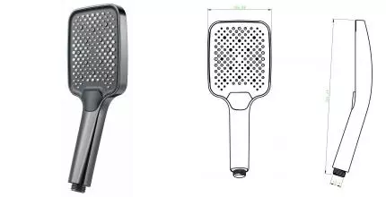 Ручная лейка «Raglo» R450.52.09 графит Ручная лейка «Raglo» R450.52.09 графит