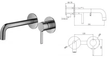 Смеситель для раковины «Splenka» S221.11.05 сатин Смеситель для раковины «Splenka» S221.11.05 сатин