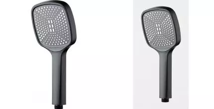 Ручная лейка «Splenka» S450.06.06 чёрная матовая