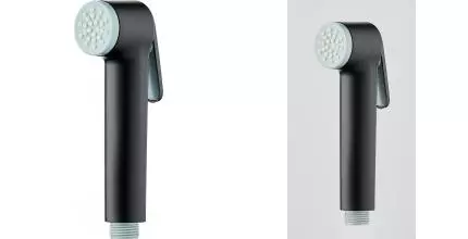 Ручная гигиеническая лейка «Splenka» S460.01.06 чёрная матовая Ручная гигиеническая лейка «Splenka» S460.01.06 чёрная матовая