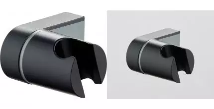 Держатель для душа «Splenka» S470.41.06 чёрный матовый