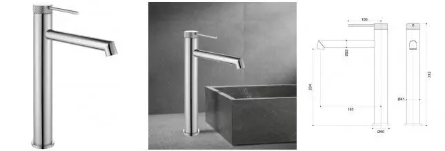 Смеситель для раковины «Vincea» Rim VBF-2RM2CH хром