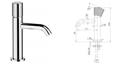 Смеситель для раковины «Remer» Celebrity CEC12 хром