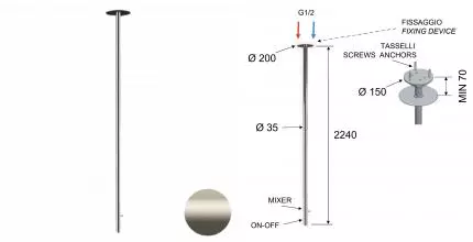 Смеситель для раковины «Remer» X-Style N17LXLXV сталь