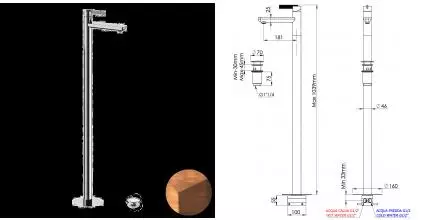 Смеситель для раковины «Daniel» Club ANC68864 с донным клапаном состаренная медь Смеситель для раковины «Daniel» Club ANC68864 с донным клапаном состаренная медь