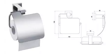 Держатель для туалетной бумаги «Timo» Selene 10042 хром