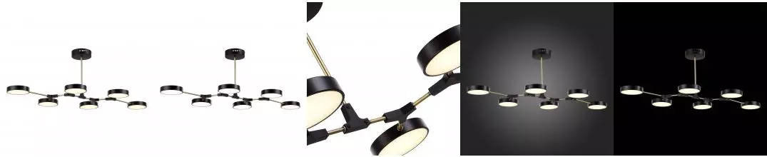 SLE6004-402-06 Светильник потолочный Черный, Латунь/Черный LED 6*10W · Monta, Evoluce, SLE6004-402-06 SLE6004-402-06 Светильник потолочный Черный, Латунь/Черный LED 6*10W · Monta, Evoluce, SLE6004-402-06