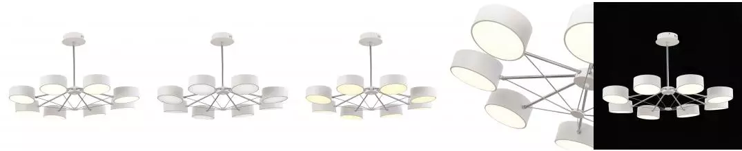 SLE6005-502-08 Светильник потолочный Белый, Хром/Белый LED 8*10W · Valle, Evoluce, SLE6005-502-08 SLE6005-502-08 Светильник потолочный Белый, Хром/Белый LED 8*10W · Valle, Evoluce, SLE6005-502-08