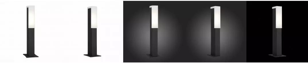 SL096.405.02 Светильник уличный наземный ST-Luce Черный/Белый LED 1*6W 4000K SL096.405.02 Светильник уличный наземный ST-Luce Черный/Белый LED 1*6W 4000K