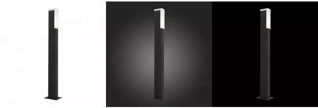 SL096.445.02 Светильник уличный наземный ST-Luce Чёрный/Белый LED 1*6W 4000K