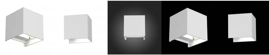 SL560.501.02 Светильник уличный настенный ST-Luce Белый/Белый LED 2*3W 4000K SL560.501.02 Светильник уличный настенный ST-Luce Белый/Белый LED 2*3W 4000K