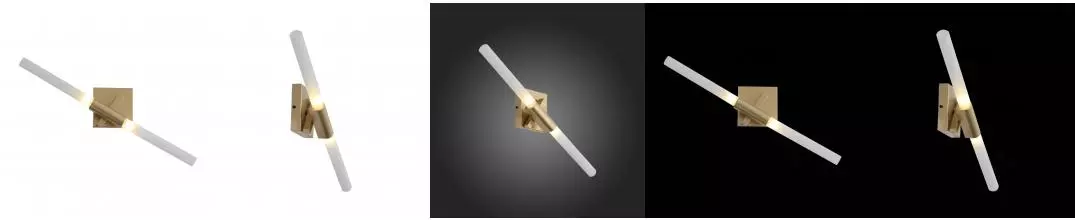 SL947.201.02 Бра ST-Luce Золотистый/Белый G9 2*5W · Laconicita, St Luce, SL947.201.02