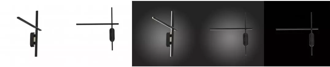 SL394.401.02 Бра ST-Luce Черный/Белый LED 2*10W 4000K