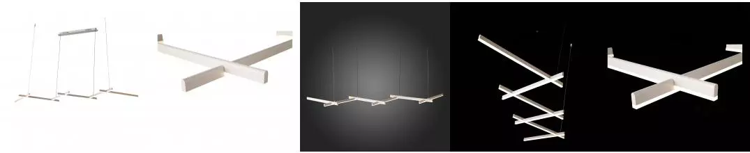 SL394.503.06 Светильник подвесной ST-Luce Белый/Белый LED 6*14W 4000K