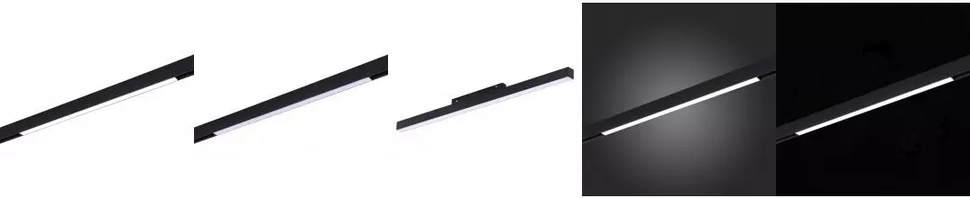 ST370.406.18 Магнитный трековый светильник SMART Черный LED 1*18W 2700K-6500K 1 440Lm Ra90 120° IP20