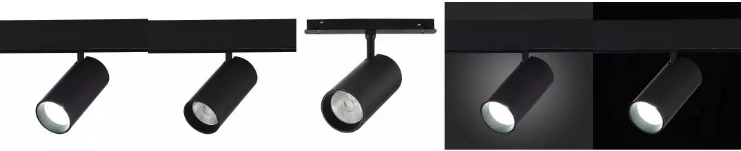 ST375.406.20 Магнитный трековый светильник SMART Черный LED 1*20W 2700K-6500K 1 800Lm Ra90 36° IP20