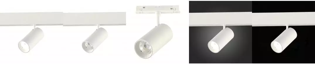 ST375.506.12 Магнитный трековый светильник SMART Белый LED 1*12W 2700K-6500K 1 080Lm Ra90 36° IP20 L