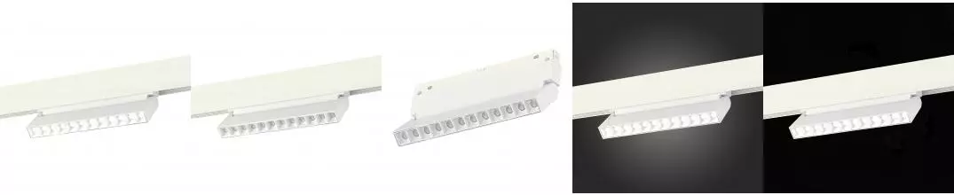 ST372.506.12 Магнитный трековый светильник SMART Белый LED 1*12W 2700K-6500K 1 080Lm Ra90 36° IP20 L ST372.506.12 Магнитный трековый светильник SMART Белый LED 1*12W 2700K-6500K 1 080Lm Ra90 36° IP20 L