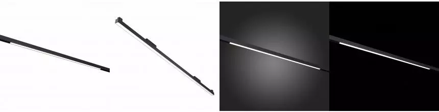 ST360.446.40 Магнитный трековый светильник Чёрный LED 1*40W 4000K 2 600Lm Ra>90 120 IP20 L1 206xW22x