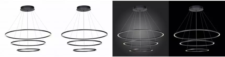 ST605.403.114 Cветильник подвесной SMART ST-Luce Черный/Белый LED 1*114W 2800-6500K ST605.403.114 Cветильник подвесной SMART ST-Luce Черный/Белый LED 1*114W 2800-6500K