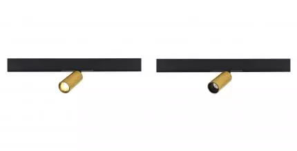 ST807.246.12 Магнитный трековый светильник Золотистый LED 1*12W 4000K 700Lm Ra>90 IP20 D50xH173 48VV