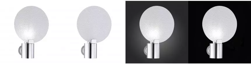 SL1231.101.01 Бра ST-Luce Хром/Белый E14 1*60W SL1231.101.01 Бра ST-Luce Хром/Белый E14 1*60W