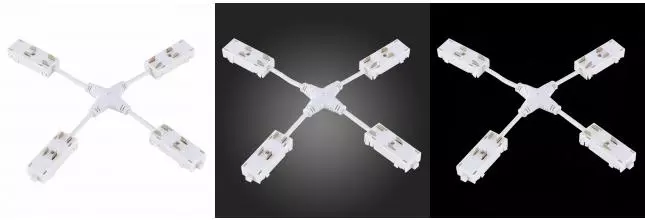 ST015.522.20 X- образный коннектор Skyline 220 ST-Luce Белый