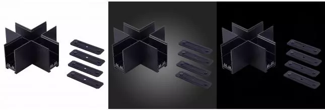 ST015.422.21 X- образный соединитель Skyline 220 ST-Luce Черный