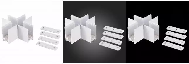 ST015.522.21 X- образный соединитель Skyline 220 ST-Luce Белый