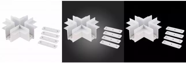 ST021.522.21 X- образный встраиваемый соединитель Skyline 220 ST-Luce Белый