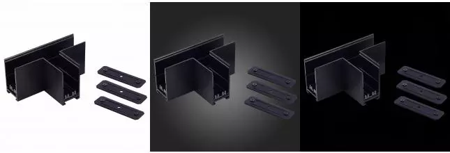 ST015.422.22 T- образный соединитель Skyline 220 ST-Luce Черный