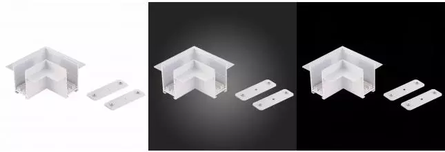 ST021.522.14 Угол-соединитель для встраиваемого  шинопровода Skyline 220 ST-Luce Белый