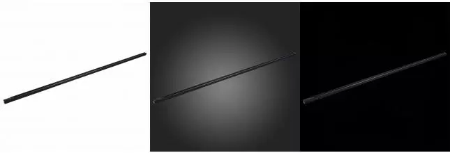 ST030.429.00 Шинопровод трехфазный накладной ST-Luce Черный Длина 2 000мм