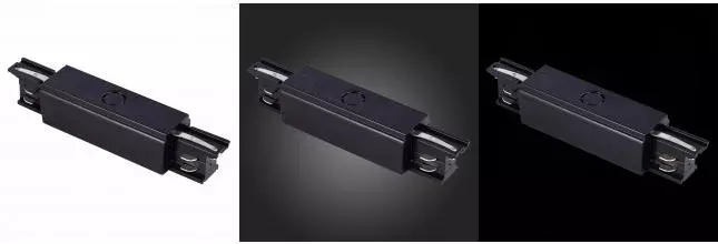 ST030.409.13 Центральный токоподвод для трехфазного шинопровода ST-Luce Черный