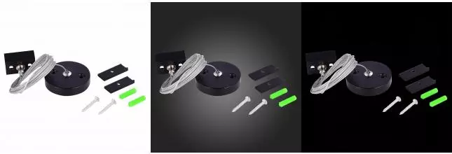 ST030.409.22 Тросовый подвес для трехфазного шинопровода ST-Luce Черный