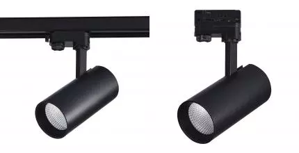 ST661.446.30 Св-к трек. Черный LED 1*30W 4000K 2 400Lm Ra&gt;90 38° IP20 L170xW80xH245 165-265V Трехфазная трековая система · Трехфазная трековая система, St Luce, ST661.446.30