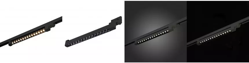 ST662.446.15 Светильник трек. Черный LED 1*15W 4000K 1 200Lm Ra>90 48° IP20 L535xW33xH73 165-265V