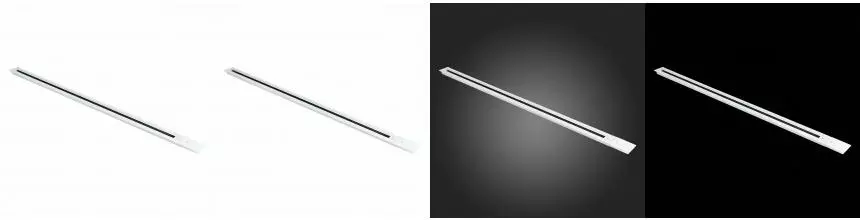 ST012.539.00 Шинопровод однофазный встраиваемый ST-Luce Белый