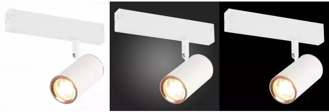 ST504.526.01 Светильник трек. Белый GU10 1*50W IP20 L104xW54xH111 180-240V Без ламп ST504.526.01 Светильник трек. Белый GU10 1*50W IP20 L104xW54xH111 180-240V Без ламп