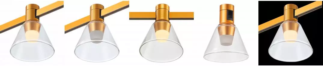 ST814.206.03 Магнитный трековый светильник FARM Золотистый LED 1*3W 3000K 89Lm Ra90 120 IP20 D90xH10 ST814.206.03 Магнитный трековый светильник FARM Золотистый LED 1*3W 3000K 89Lm Ra90 120 IP20 D90xH10