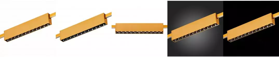ST816.206.12 Магнитный трековый светильник FARM Золотистый LED 1*12W 3000K 706Lm Ra90 40 IP20 L232xW ST816.206.12 Магнитный трековый светильник FARM Золотистый LED 1*12W 3000K 706Lm Ra90 40 IP20 L232xW