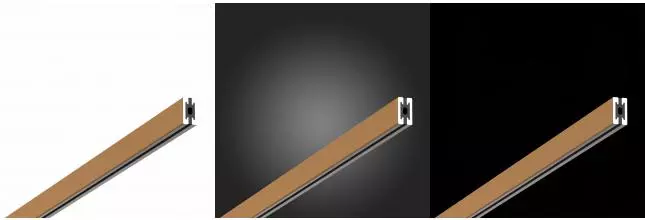 ST024.229.00 Шинопровод FARM ST-Luce Золотистый Длина 2 000мм