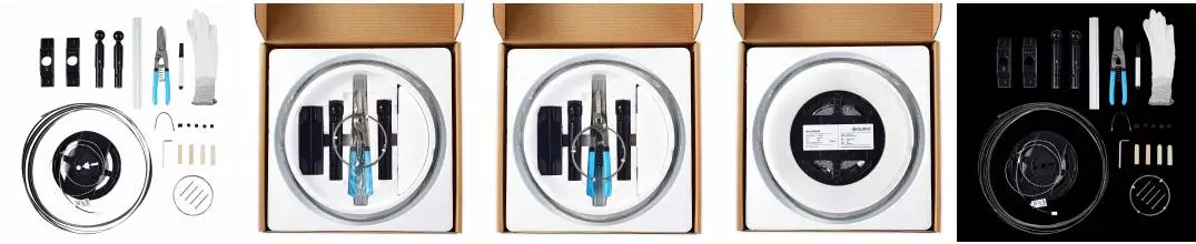 ST960.447.10 Тросовая световая система ST-Luce Черный LED 1*10W 4000K