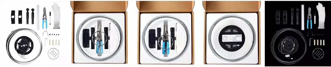 ST961.447.14 Тросовая световая система ST-Luce Черный LED 1*13,5W 4000K