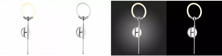 SL1578.101.01 Светильник настенный ST-Luce Хром/Белый, Хром LED 1*10W 3000K · Giera, St Luce, SL1578.101.01