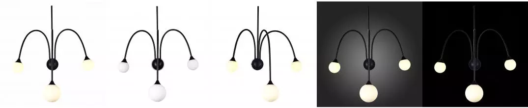 SL1187.401.03 Бра ST-Luce Черный/Белый G9 3*5W 4000K