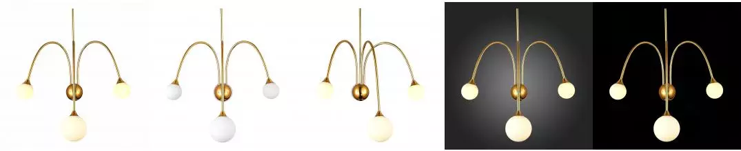 SL1187.201.03 Бра ST-Luce Золотистый/Белый G9 3*5W 4000K · Vive, St Luce, SL1187.201.03